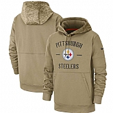 Pittsburgh Steelers 2019 Salute To Service Sideline Therma Pullover Hoodie,baseball caps,new era cap wholesale,wholesale hats
